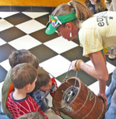 ice cream making